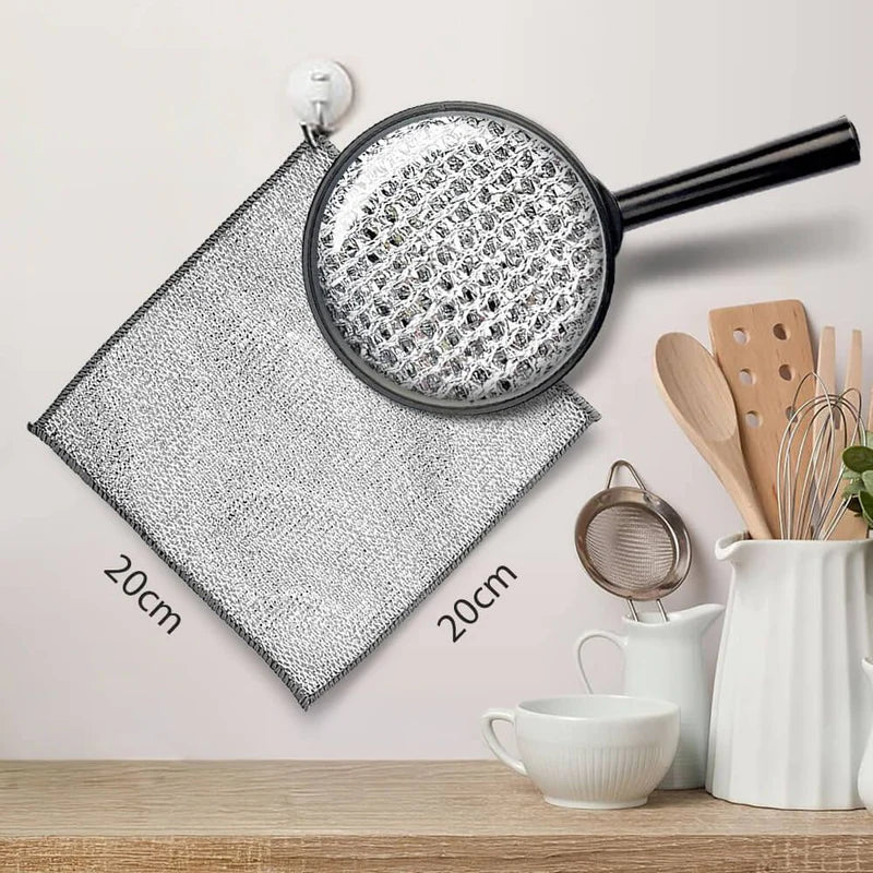 Multi-Purpose Dish Wire Rag (Pack of 10)- 🔥Flat 50% OFF